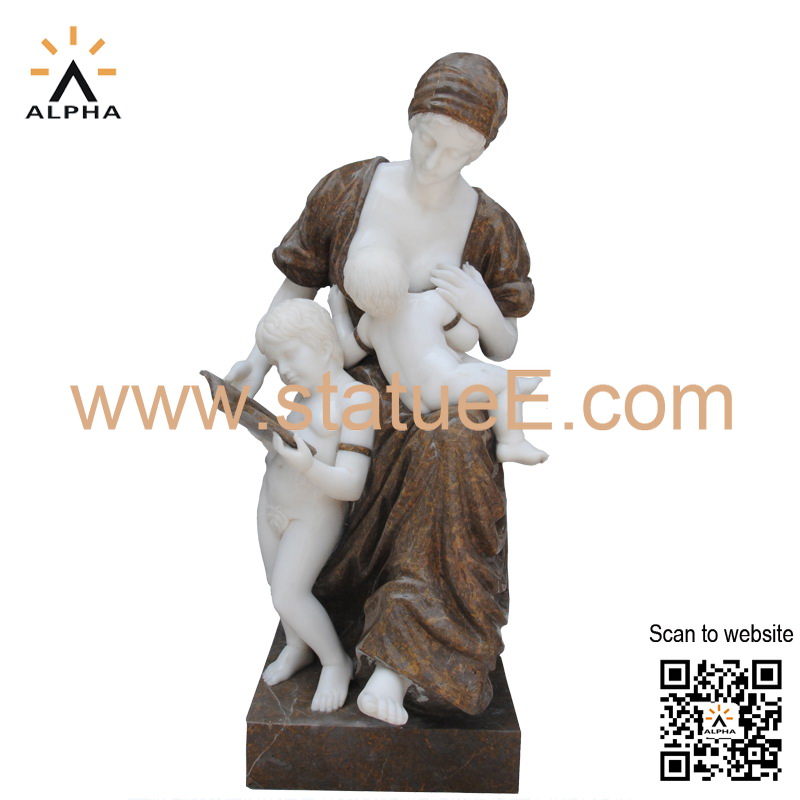 mother child sculpture